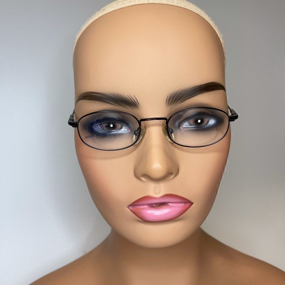 Small SAFILO stainless steel glasses unisex